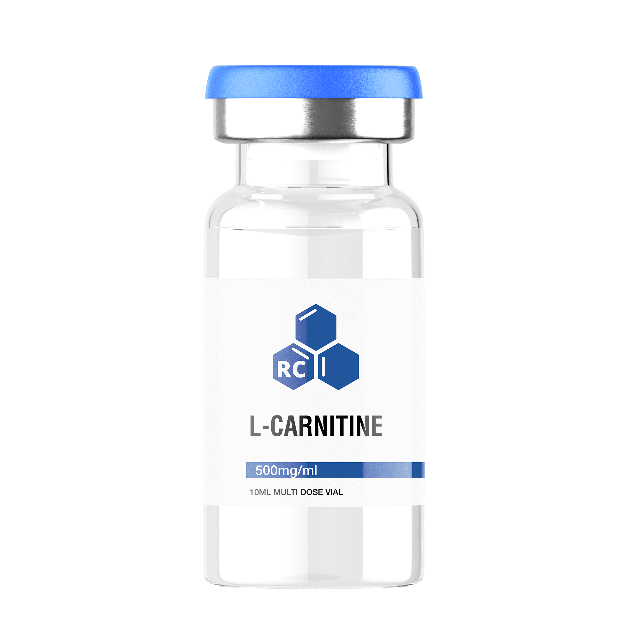Research Em — L-Carnitine vial render